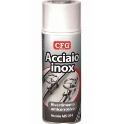 Acciaio inox 18/10 Aisi 316 spray ml.400