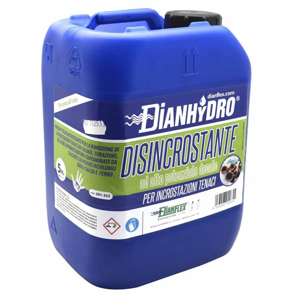 Acido disincrostante per caldaie e serpentine lt.5 DECALC