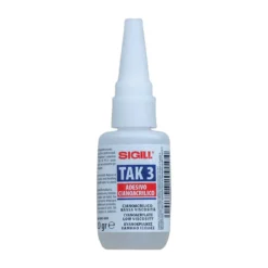 Adesivo cianoacrilico ultra rapido SIGILL TAK 3 ml.20 colla cianoacrilica