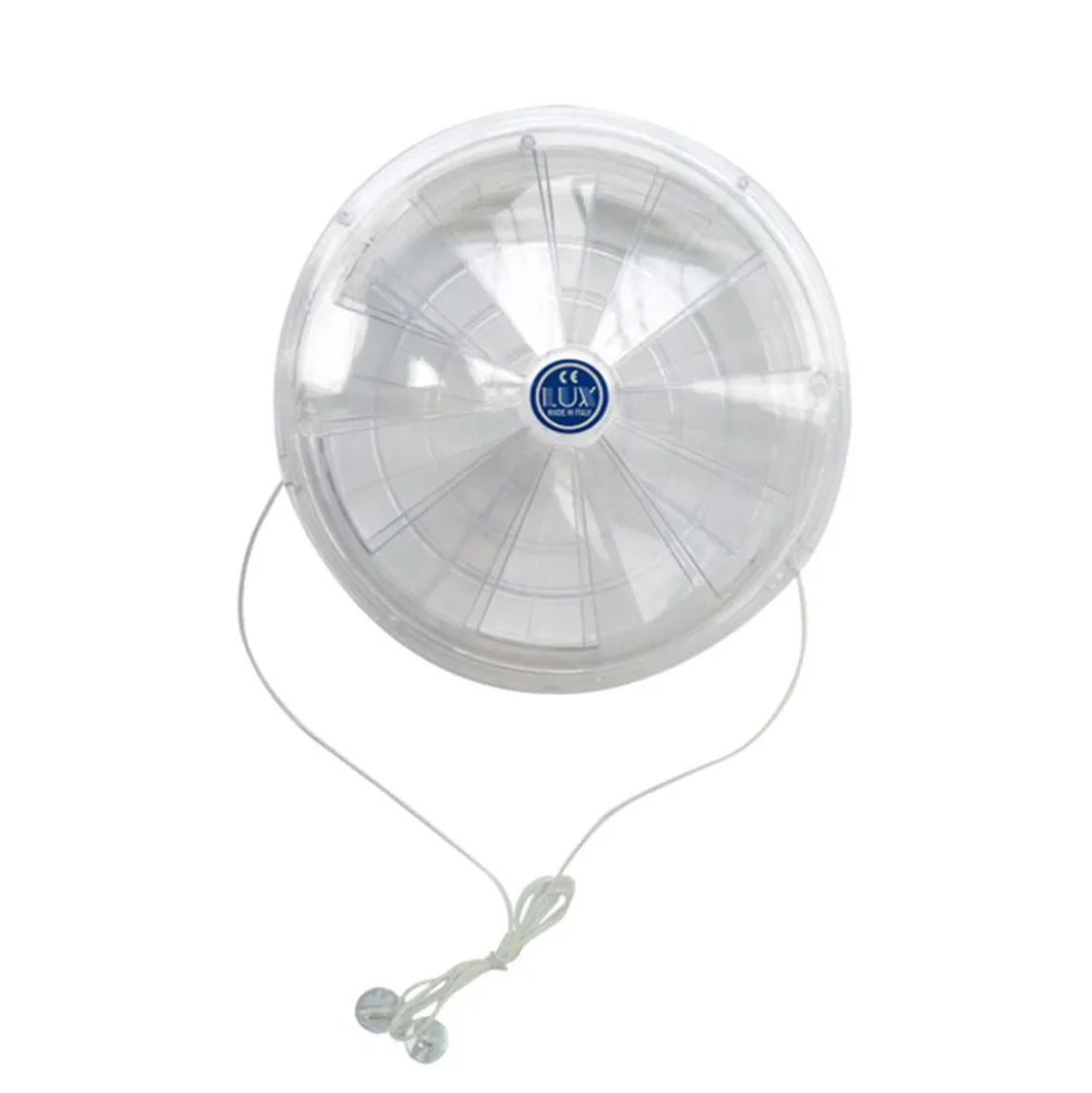 Aeratore per finestre mm.200 LUX AE200 ventolina per vetri con apertura e chiusura manuale