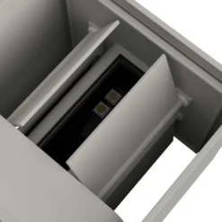Applique LED cubo da esterno LISBONA 10W IP65 angolo di luce regolabile 2CCT 3000/4000k bianco/antracite