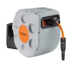 Avvolgitubo automatico da parete CLABER 8692 ROTOROLL EVOLUTION mt.10 x 1/2" con raccordi