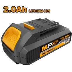 Batteria al litio 20V 2.0Ah TOLSEN 87472 per utensili a batteria MP20V TOLSEN