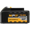 Batteria al litio 20V 4.0Ah TOLSEN 87474 per utensili a batteria MP20V TOLSEN