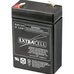 Batteria al piombo 6V 3,2Ah (per lampada d'emergenza)