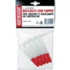 Beccucci di ricambio con tappo per sigillanti e colle in cartuccia cf.5 pz.