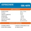 Bidone aspiracenere 800W lt.12 con filtro HEPA aspira cenere calda VINCO 40179