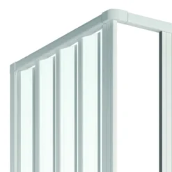 Box doccia a soffietto in pvc 2 lati cm.70 x 90 riducibile mod. LORIS linea lux