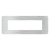 BTICINO MatixGO Placca 7 posti Aluminium