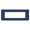 BTICINO MatixGO Placca 7 posti Blue