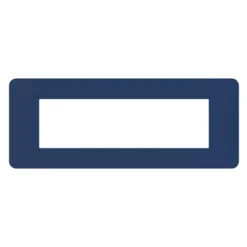 BTICINO MatixGO Placca 7 posti Blue