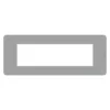 BTICINO MatixGO Placca 7 posti Grigio