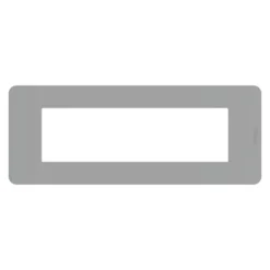 BTICINO MatixGO Placca 7 posti Grigio