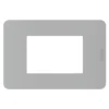 BTICINO MatixGO Placca 3 posti Grigio