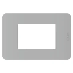 BTICINO MatixGO Placca 3 posti Grigio