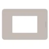 BTICINO MatixGO Placca 3 posti Sand