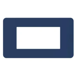BTICINO MatixGO Placca 4 posti Blue