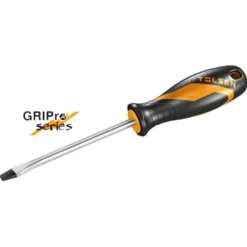 Cacciavite fisso magnetico mm.3 x 75 con manico ergonomico GriPro TOLSEN