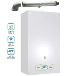 Caldaia a condensazione SAVIO RINA S 25kw a camera stagna con sistema gas adaptive