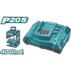 Caricabatterie rapido 20V 4Ah per batterie TOTAL TOTTFCLI2003