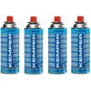 Cartuccia gas butano gr.227 ricarica per fornelli da campeggio KEMPER 577 cf.4 pz.