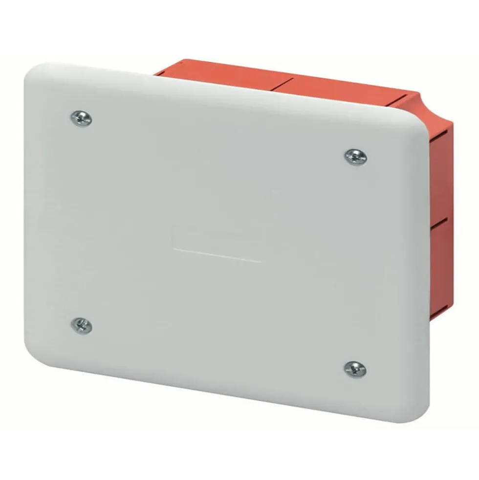Cassetta di derivazione incasso mm.152 x 98 x 70 con coperchio GEWISS GW48004