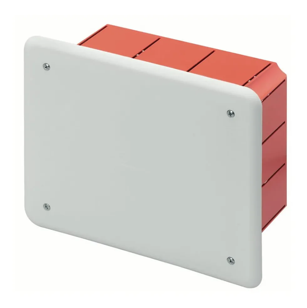 Cassetta di derivazione incasso mm.160 x 130 x 70 con coperchio GEWISS GW48005