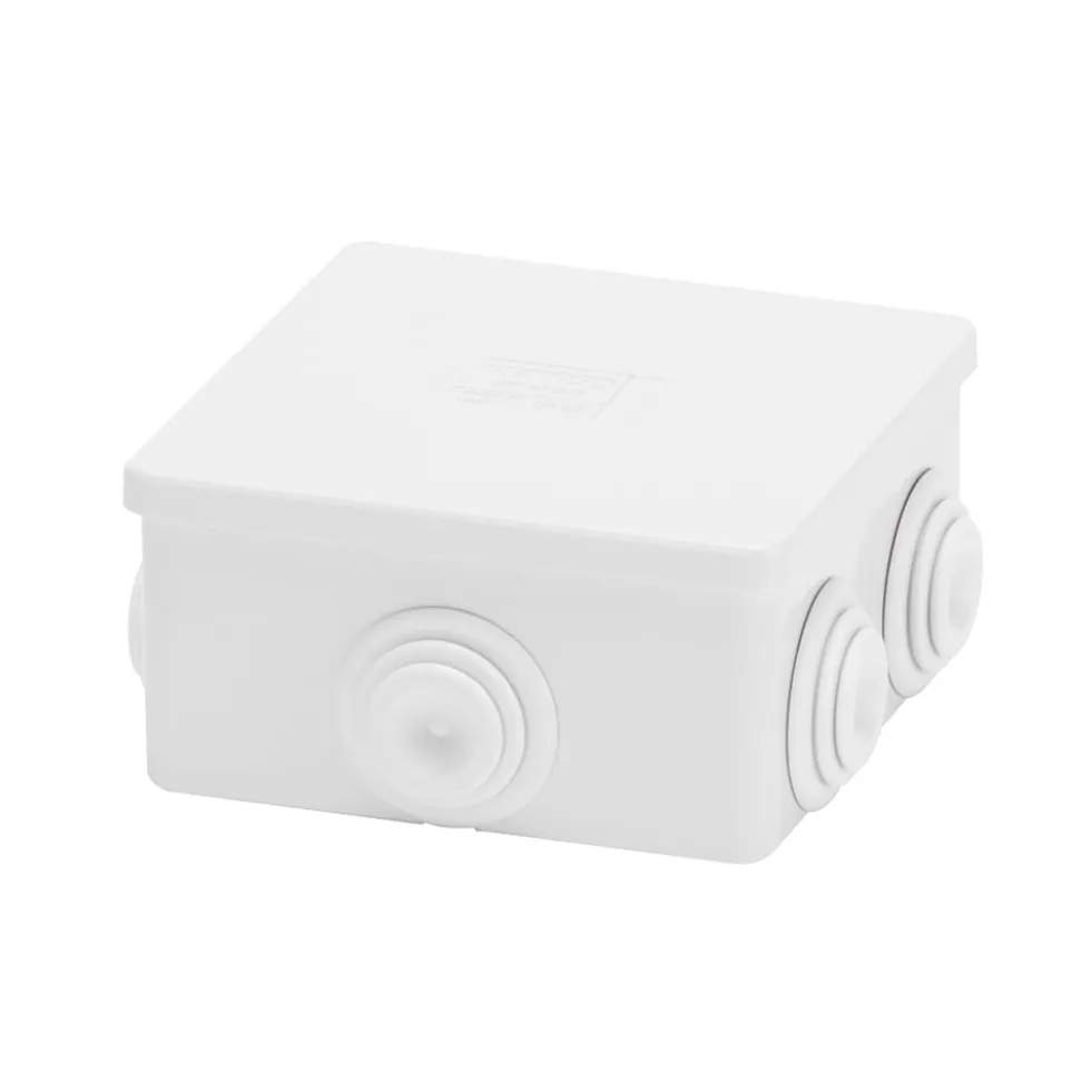 Cassetta di derivazione stagna IP44 mm.80 x 80 x 40 con passacavi GEWISS GW44003