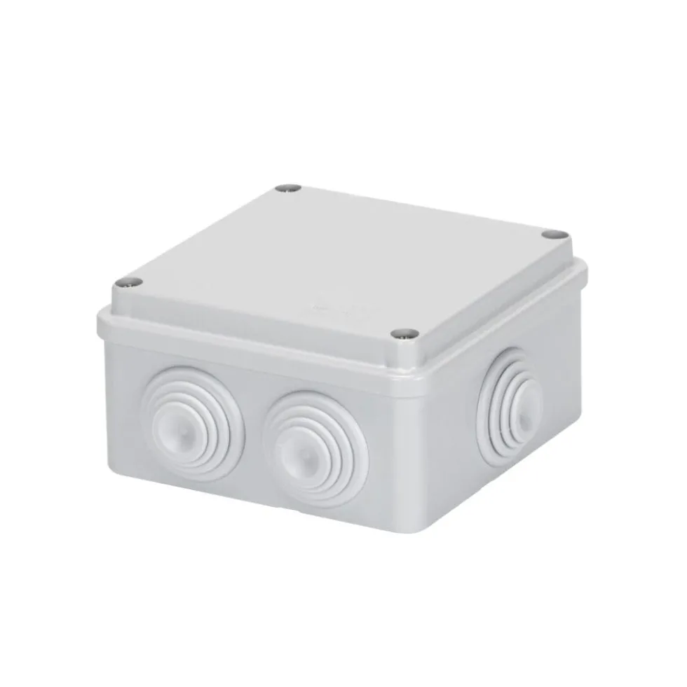 Cassetta di derivazione stagna IP55 mm.100 x 100 x 50 con passacavi GEWISS GW44004