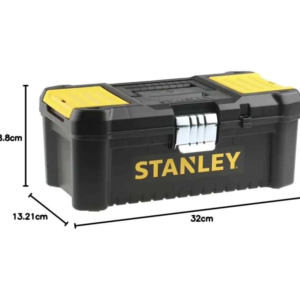 Cassetta portautensili in plastica STANLEY STST1-75515 cm.32 x 18,8 x 13,2 cerniera in metallo