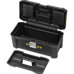 Cassetta portautensili in plastica STANLEY STST1-75518 cm.40,6 x 20,5 x 19,5 cerniera in metallo