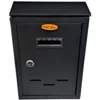 Cassetta postale in metallo IDEAL STAR 2500 cm.20 x 6 x 30h nera