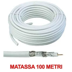 Cavo tv coassiale di alta qualità FRACARRO PAS4025103 art. 287161 mm.5 MATASSA 100 METRI