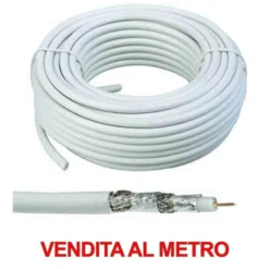 Cavo tv coassiale di alta qualità FRACARRO PAS4025103 art. 287161 mm.5 VENDITA AL METRO