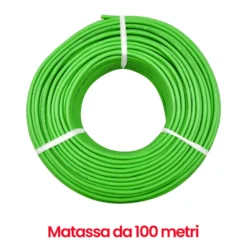 Cavo verde per automatismi 4 x 0,50 mt.100