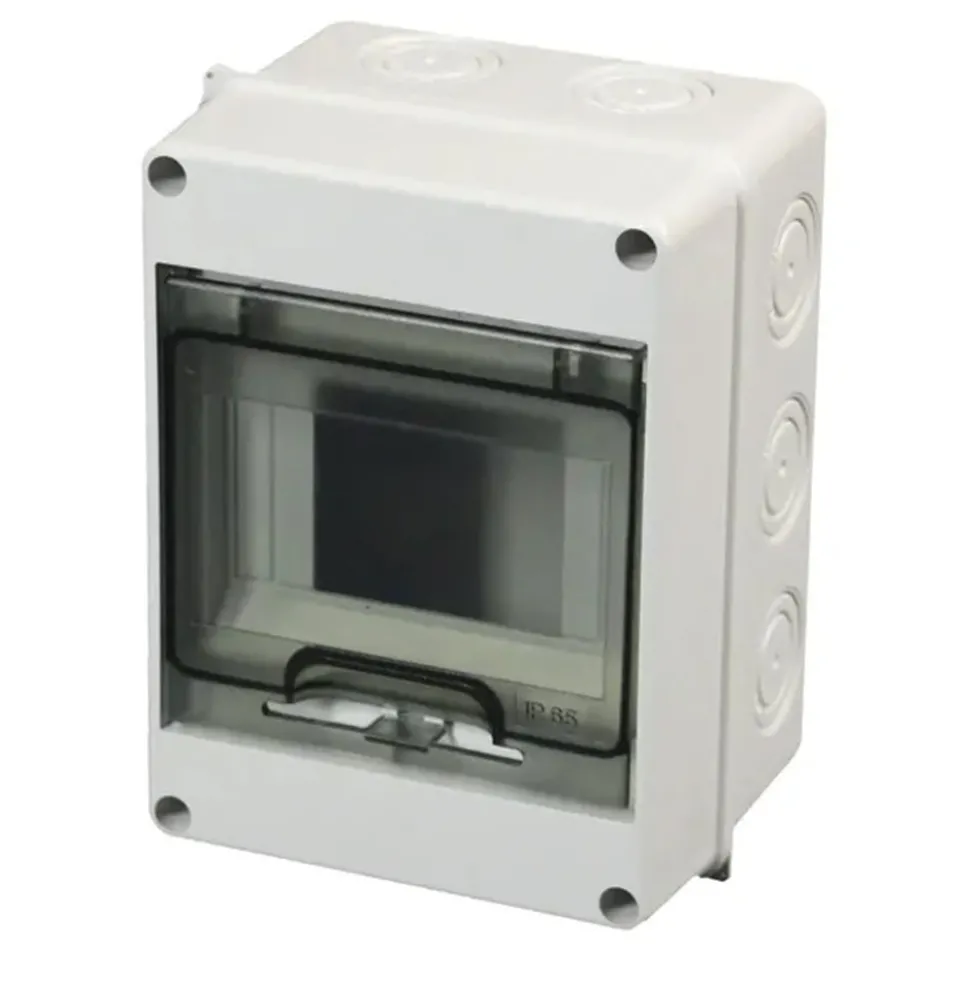 Centralino a parete da esterno a tenuta stagna IP65 3/5 moduli con sportello MARLANVIL quadro elettrico