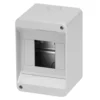 Centralino a parete IP40 2/4 moduli senza sportello MARLANVIL calotta da parete