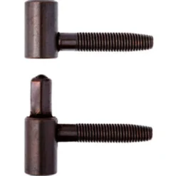 Cerniera anuba bronzata d.14 x 48 per porte e finestre in legno