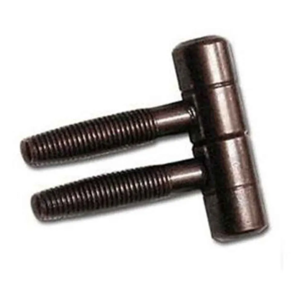 Cerniera anuba bronzata d.14 x 48 per porte e finestre in legno