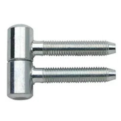 Cerniera anuba nikel lucido d.14 x 48 per porte e finestre in legno