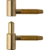 Cerniera anuba ottonata d.14 x 48 per porte e finestre in legno