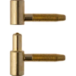 Cerniera anuba ottonata d.14 x 48 per porte e finestre in legno
