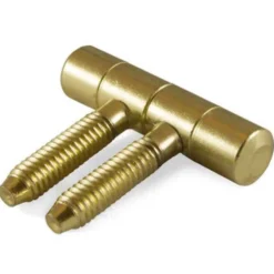 Cerniera anuba ottonata d.14 x 48 per porte e finestre in legno