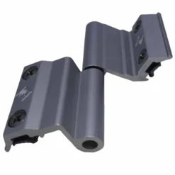 Cerniera piana per infissi in alluminio R40 destra e sinistra art. 9616.3 grigio silver