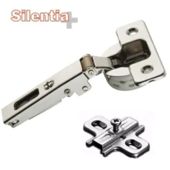 Cerniera Salice ammortizzata C7A6AE9 silentia+ collo 0 basso mm.35 110° per mobili