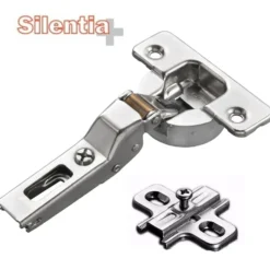 Cerniera Salice ammortizzata C7A6GE9 silentia+ collo 9 medio mm.35 110° per mobili