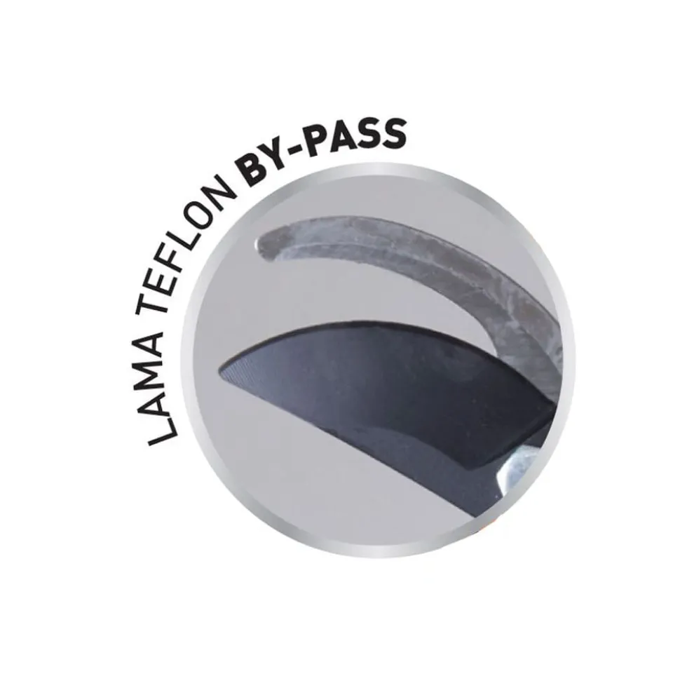 Cesoia troncarami in acciaio BRIXO STEEL LINE cm.70 con lama teflon by-pass