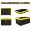 Cesta pieghevole impilabile HYTAMA FOLD BOX cm.56,8 x 41 x 27,2 per carrello pieghevole FOLD SHOP
