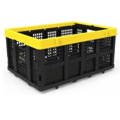 Cesta pieghevole impilabile HYTAMA FOLD BOX cm.56,8 x 41 x 27,2 per carrello pieghevole FOLD SHOP