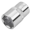 Chiave a bussola esagonale in CR-V mm.21 attacco 1/2" TOLSEN 16521